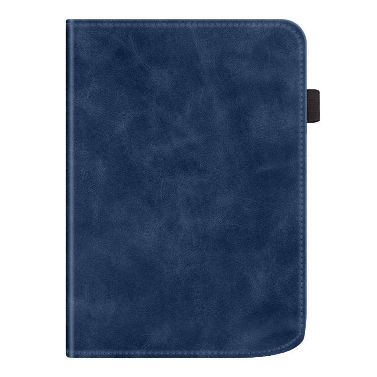 For Pocketbook Verse / Verse Pro Calfskin Leather Smart Tablet Case(Blue) - Others by PMC TechLife | Online Shopping South Africa | PMC TechLife | Buy Now Pay Later Mobicred