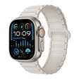 For Apple Watch Ultra 49mm I-Shaped Magnetic Silicone Watch Band(Starlight) - Watch Bands by PMC TechLife | Online Shopping South Africa | PMC TechLife