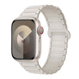 For Apple Watch Series 5 44mm I-Shaped Magnetic Silicone Watch Band(Starlight) - Watch Bands by PMC TechLife | Online Shopping South Africa | PMC TechLife