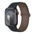 For Apple Watch Series 4 44mm I-Shaped Magnetic Silicone Watch Band(Midnight Chocolate) - Watch Bands by PMC TechLife | Online Shopping South Africa | PMC TechLife