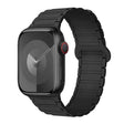 For Apple Watch Series 2 38mm I-Shaped Magnetic Silicone Watch Band(Black) - Watch Bands by PMC TechLife | Online Shopping South Africa | PMC TechLife