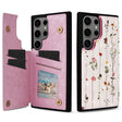 For Samsung Galaxy S25 Ultra 5G Printed Double Buckle RFID Anti-theft Phone Case(Dried Flower World) - Galaxy S25 Ultra 5G Cases by PMC TechLife | Online Shopping South Africa | PMC TechLife | Buy Now Pay Later Mobicred