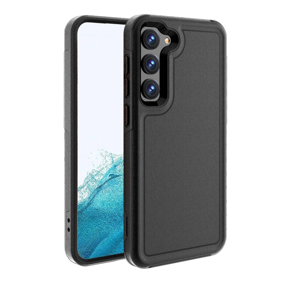 For Samsung Galaxy S23+ 5G RedPepper Armor PC Hybrid TPU Phone Case(Black)