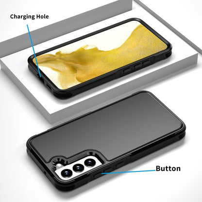 For Samsung Galaxy S22 5G RedPepper Armor PC Hybrid TPU Phone Case(Black) - Galaxy S22 5G Cases by RedPepper | Online Shopping South Africa | PMC Jewellery | Buy Now Pay Later Mobicred