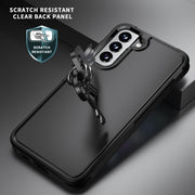 For Samsung Galaxy S22+ 5G RedPepper Armor PC Hybrid TPU Phone Case(Black)