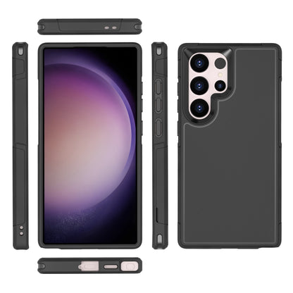For Samsung Galaxy S22 Ultra 5G RedPepper Armor PC Hybrid TPU Phone Case(Black) - Galaxy S22 Ultra 5G Cases by RedPepper | Online Shopping South Africa | PMC Jewellery | Buy Now Pay Later Mobicred