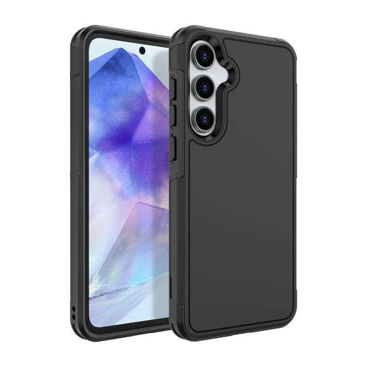 For Samsung Galaxy A55 5G RedPepper Armor PC Hybrid TPU Phone Case(Black) - Galaxy Phone Cases by RedPepper | Online Shopping South Africa | PMc TechLife | Buy Now Pay Later Mobicred