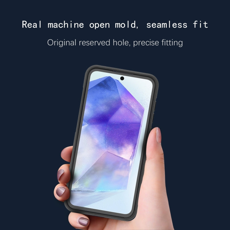 For Samsung Galaxy A55 5G RedPepper Armor PC Hybrid TPU Phone Case(Black) - Galaxy Phone Cases by RedPepper | Online Shopping South Africa | PMc TechLife | Buy Now Pay Later Mobicred