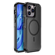 For iPhone 14 Pro RedPepper Armor Magsafe PC Hybrid TPU Phone Case(Black) - free shipping - PMc TechLife - Order now!