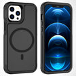 For iPhone 12 Pro Max RedPepper Armor Magsafe PC Hybrid TPU Phone Case(Black) - free shipping - PMc TechLife - Order now!
