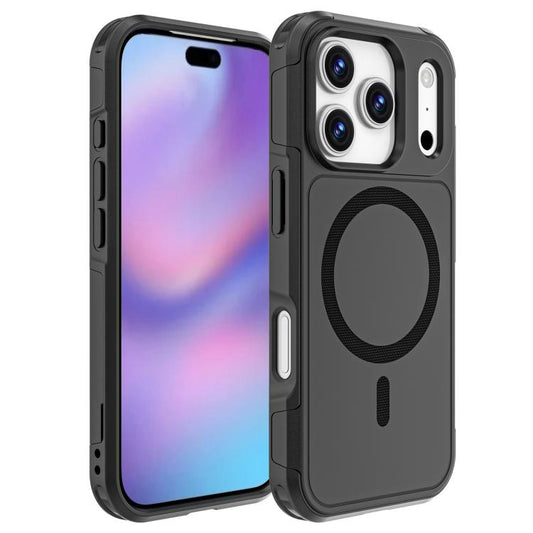 For iPhone 17 Pro RedPepper Armor Magsafe PC Hybrid TPU Phone Case(Black) - iPhone 17 Pro Cases by RedPepper | Online Shopping South Africa | PMC Jewellery | Buy Now Pay Later Mobicred