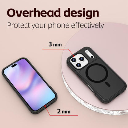 For iPhone 17 Pro RedPepper Armor Magsafe PC Hybrid TPU Phone Case(Black) - iPhone 17 Pro Cases by RedPepper | Online Shopping South Africa | PMC Jewellery | Buy Now Pay Later Mobicred