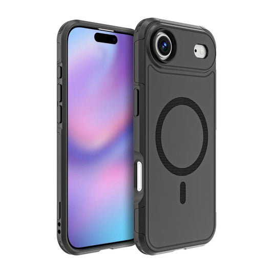 For iPhone 17 Air RedPepper Armor Magsafe PC Hybrid TPU Phone Case(Black) - free shipping - PMC Jewellery - Order now!