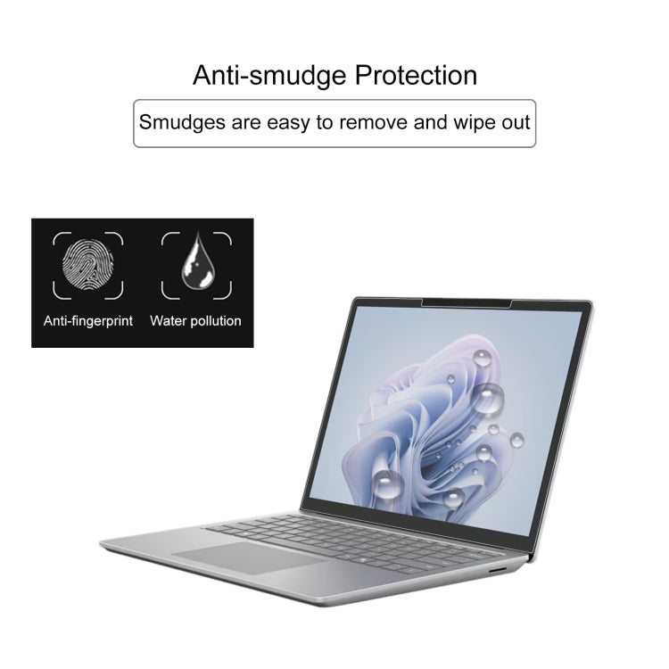 For Microsoft Surface Laptop 6 13.5 25pcs 9H 0.3mm Explosion-proof Tempered Glass Film