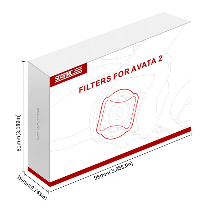 For DJI Avata 2 STARTRC Drone Lens Filter, Lens:CPL ND8/16/32/64/256 - free shipping - PMC Jewellery - Order now!