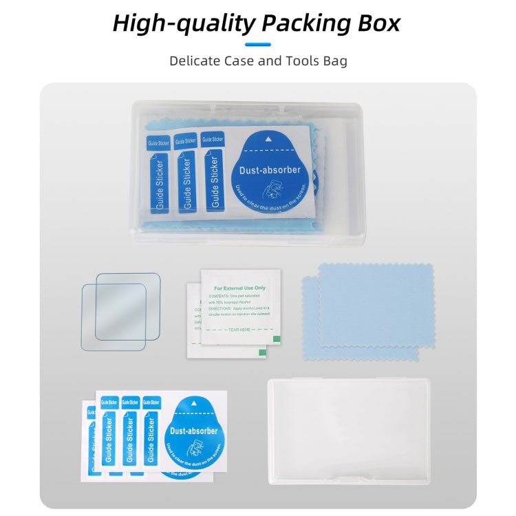 For DJI RS 4/RS 4 Pro/RS 3/RS 3 Pro Sunnylife  2pcs Screen Explosion proof Tempered Glass Film -  by Sunnylife | Online Shopping South Africa | PMC TechLife | Buy Now Pay Later Mobicred