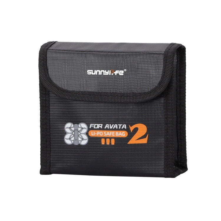 For DJI Avata 2 Sunnylife Battery Explosion-proof Safe Bag Protective Li-Po Safe Bag(For 3pcs Batteries) - Cases & Bags by Sunnylife | Online Shopping South Africa | PMC TechLife | Buy Now Pay Later Mobicred