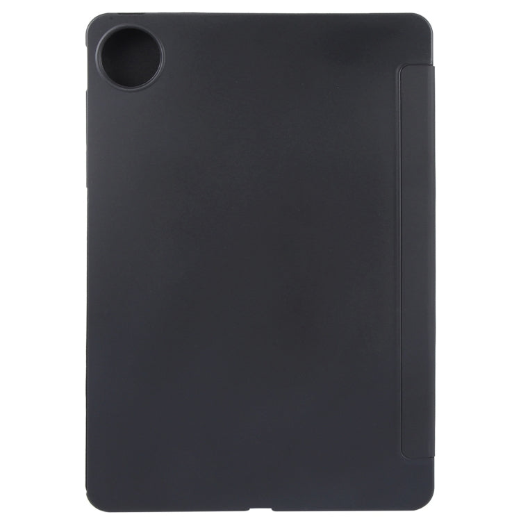 For Huawei MatePad Pro 11 2022/2024 Tri-fold Silicone Leather Tablet Case(Black) - Huawei by PMC Jewellery | Online Shopping South Africa | PMC Jewellery | Buy Now Pay Later Mobicred