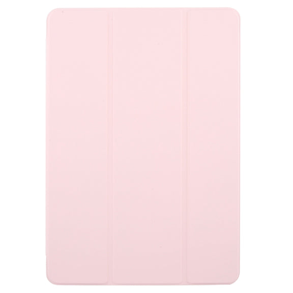 For Huawei MatePad Pro 11 2022/2024 Tri-fold Silicone Leather Tablet Case(Pink)