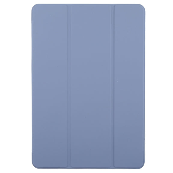 For Huawei MatePad Pro 11 2022/2024 Tri-fold Silicone Leather Tablet Case(Lavender)