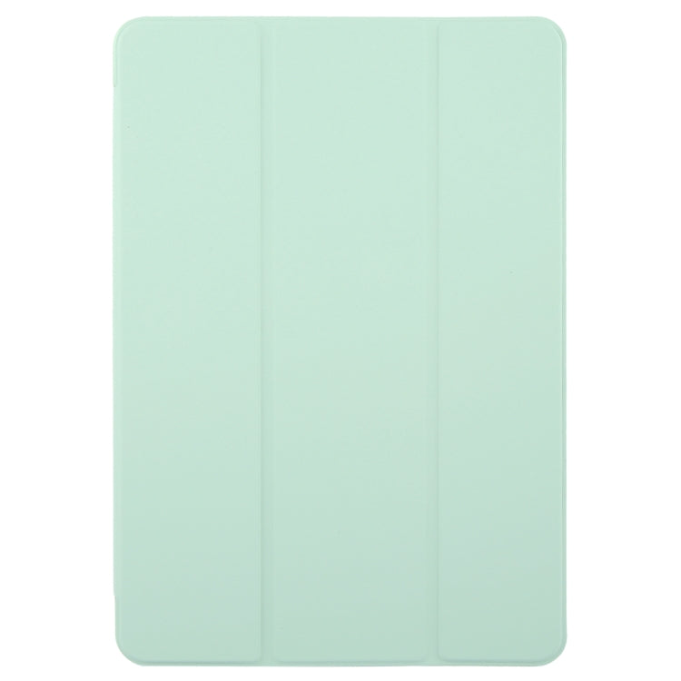 For Huawei MatePad Pro 11 2022/2024 Tri-fold Silicone Leather Tablet Case(Green)