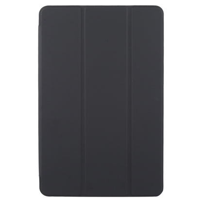 For Huawei MatePad SE 11 2024 Tri-fold Silicone Leather Tablet Case(Black) - free shipping - PMC Jewellery - Order now!