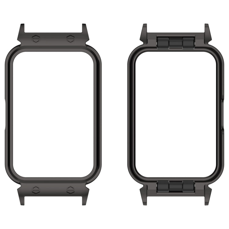 For Samsung Galaxy Fit 3 18mm Metal Frame Watch Protective Case(Black) - free shipping - PMC TechLife - Order now!