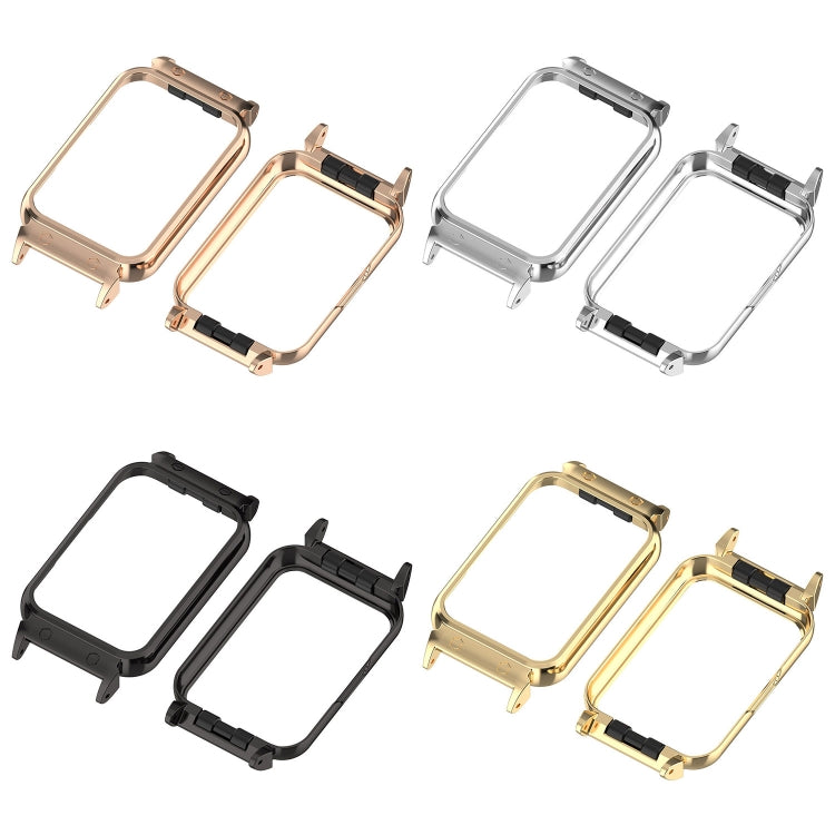 For Samsung Galaxy Fit 3 18mm Metal Frame Watch Protective Case(Gold) - Watch Cases by PMC TechLife | Online Shopping South Africa | PMC TechLife