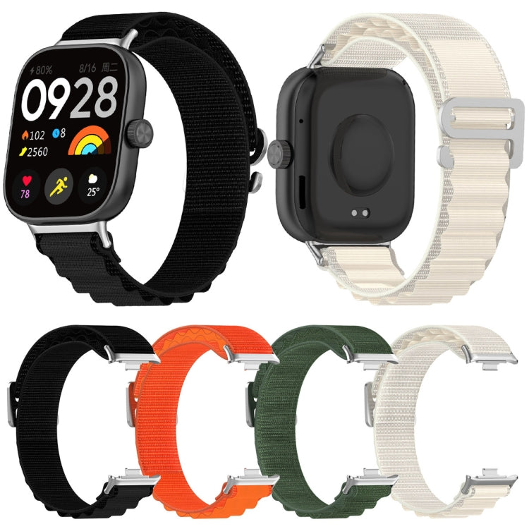 For Xiaomi Mi Band 8 Pro / Redmi Watch 4 Loop Nylon Watch Band(Orange)