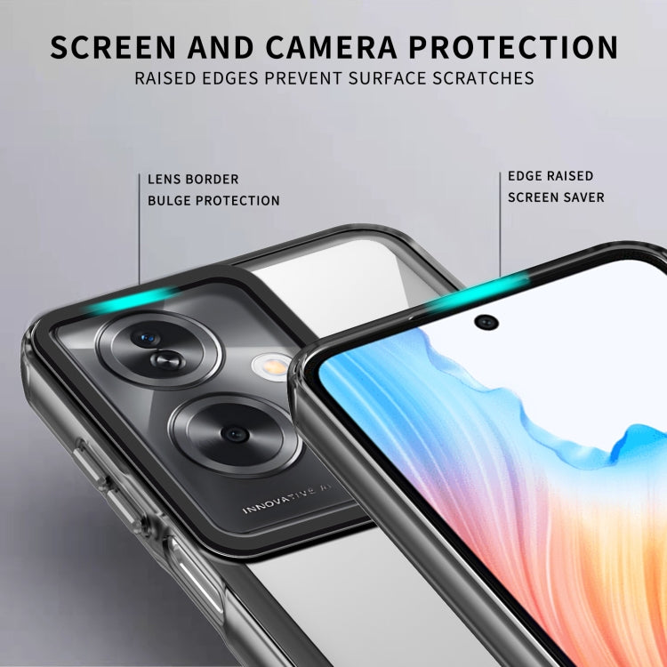 For OPPO A79 5G Global/A2 5G Transparent Acrylic + TPU Shockproof Phone Case(Transparent) - OPPO Cases by PMC TechLife | Online Shopping South Africa | PMC TechLife | Buy Now Pay Later Mobicred