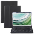 For Huawei MatePad Pro 11 2024 / 2022 Round Button Bluetooth Keyboard Rotatable Holder Leather Case(Black) - Huawei Keyboard by PMC TechLife | Online Shopping South Africa | PMC TechLife