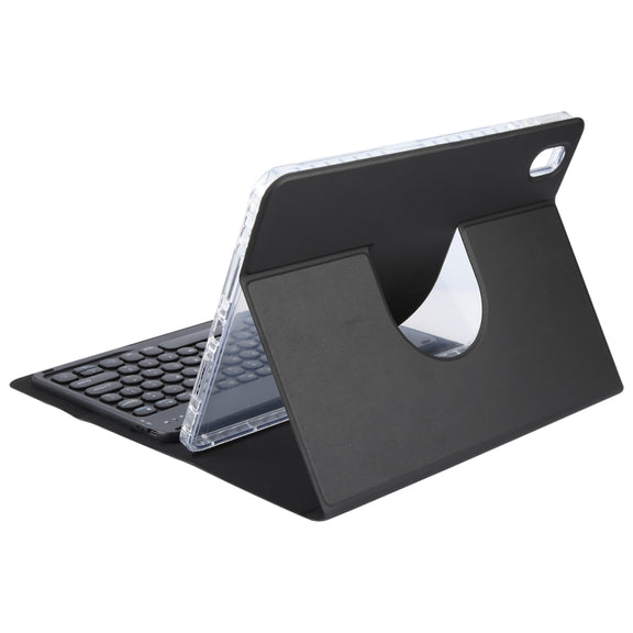 For Huawei MatePad Pro 11 2024 / 2022 Round Button Bluetooth Keyboard Rotatable Holder Leather Case(Black)
