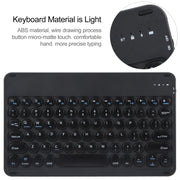 For Huawei MatePad Pro 11 2024 / 2022 Round Button Bluetooth Keyboard Rotatable Holder Leather Case(Black)
