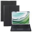 For Huawei MatePad Pro 11 2024 / 2022 Round Button Bluetooth Keyboard Rotatable Holder Leather Case with Touchpad(Black) - Huawei Keyboard by PMC TechLife | Online Shopping South Africa | PMC TechLife | Buy Now Pay Later Mobicred