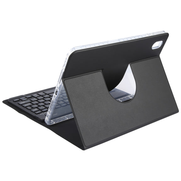 For Huawei MatePad Pro 11 2024 / 2022 Square Button Bluetooth Keyboard Rotatable Holder Leather Case(Black)