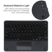 For Huawei MatePad Pro 11 2024 / 2022 Square Button Bluetooth Keyboard Rotatable Holder Leather Case with Touchpad(Black)