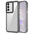 For vivo V27e/Y200/V29e 5G Taiwan/V30 Lite Transparent Acrylic + TPU Shockproof Phone Case(Transparent Black) - vivo Cases by PMC TechLife | Online Shopping South Africa | PMC TechLife | Buy Now Pay Later Mobicred