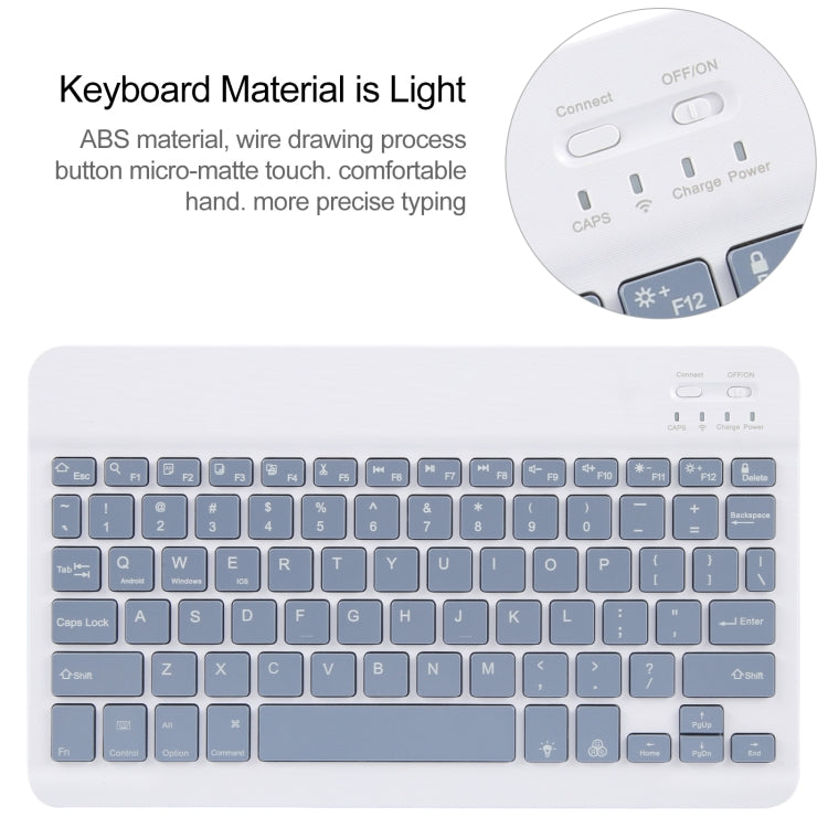 For Huawei MatePad Pro 11 2024 / 2022 Square Button Backlight Bluetooth Keyboard Rotatable Holder Leather Case(Lavender Purple) - Huawei Keyboard by PMC TechLife | Online Shopping South Africa | PMC TechLife