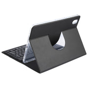For Huawei MatePad 11 2023 / 2021 Square Button Backlight Bluetooth Keyboard Rotatable Holder Leather Case(Black)