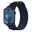 For Apple Watch Series 9 41mm Nylon Hook And Loop Fastener Watch Band(Blue) - Watch Bands by PMC TechLife | Online Shopping South Africa | PMC TechLife | Buy Now Pay Later Mobicred