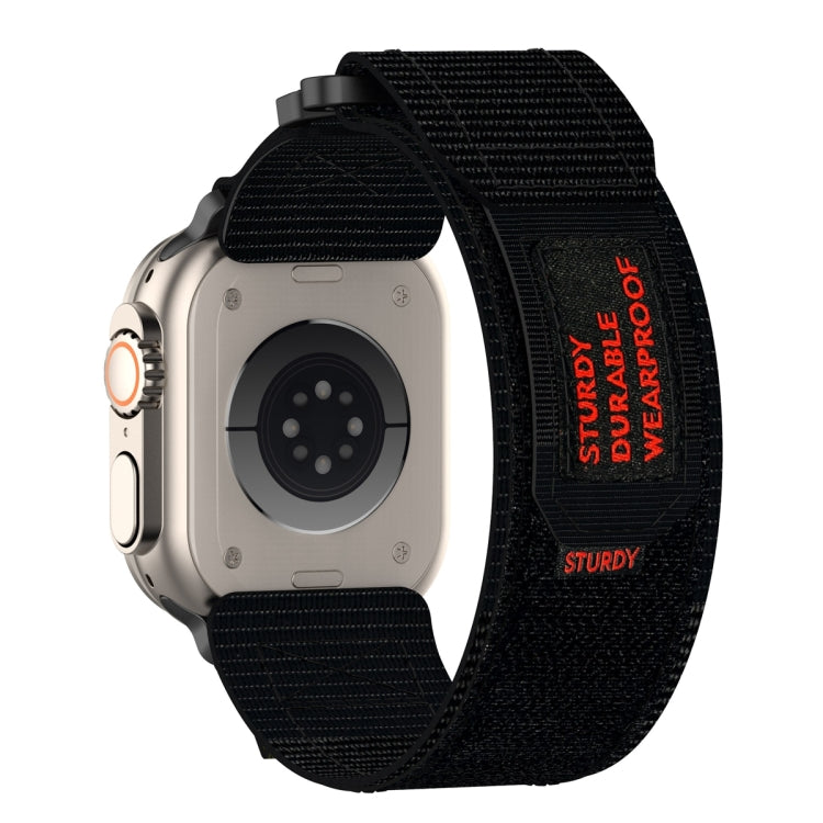For Apple Watch Series 4 40mm Nylon Hook And Loop Fastener Watch Band(Black) - free shipping - PMC TechLife - Order now!
