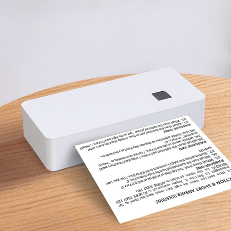 A4LE Portable Bluetooth HD Thermal Printer for Home Office Study(AU Plug) - Receipt Printers by PMC TechLife | Online Shopping South Africa | PMC TechLife | Buy Now Pay Later Mobicred
