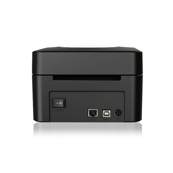 ZJ-9250 100x150mm USB Thermal Label Printer, Plug:UK Plug(Black)