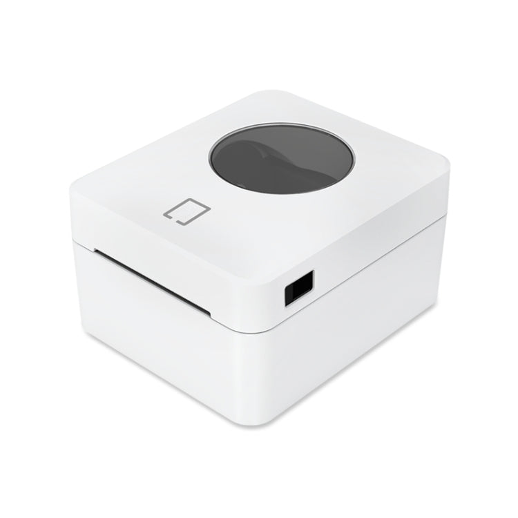 ZJ-9250 100x150mm USB Bluetooth Thermal Label Printer, Plug:US Plug(White)