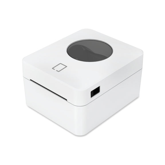 ZJ-9250 100x150mm USB Bluetooth Thermal Label Printer, Plug:AU Plug(White)
