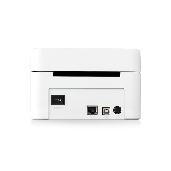 ZJ-9250 100x150mm USB Bluetooth Thermal Label Printer, Plug:AU Plug(White)