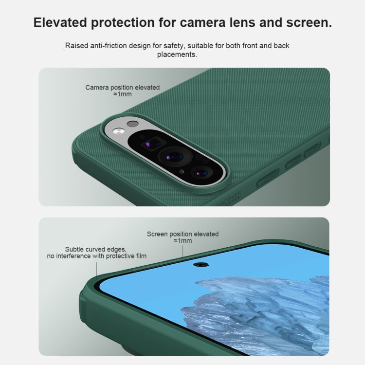 For Google Pixel 9 NILLKIN Frosted Shield Pro PC + TPU Phone Case(Black) - free shipping - PMC Jewellery - Order now!