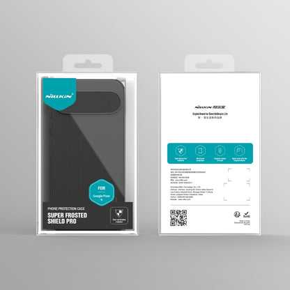 For Google Pixel 9 NILLKIN Frosted Shield Pro PC + TPU Phone Case(Black) - free shipping - PMC Jewellery - Order now!