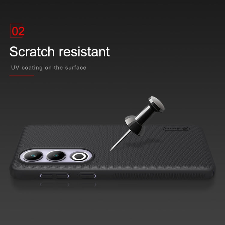 For OnePlus Ace 3V NILLKIN Frosted PC Phone Case(White) - OnePlus Cases by NILLKIN | Online Shopping South Africa | PMC TechLife