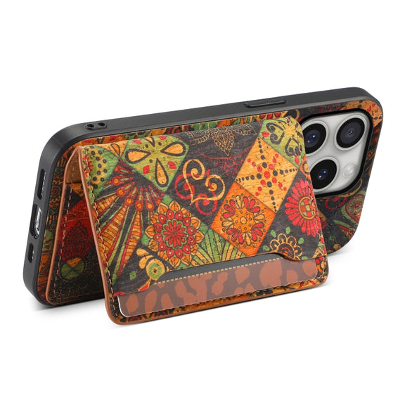 For iPhone 16 Pro Card Slot Holder Phone Case(Autumn Yellow)